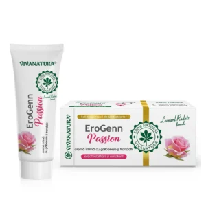 Crema intima Passion cu galbenele si trandafir 20 ml Vivanatura