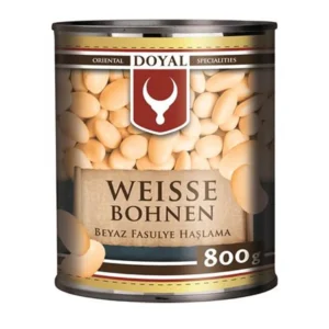 Fasole alba in saramura 800g Doyal
