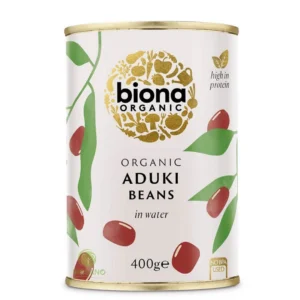 Fasole Azuki boabe conserva BIO 400g Biona