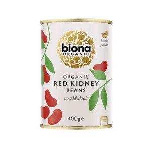 Fasole rosie boabe conserva BIO 400g Biona