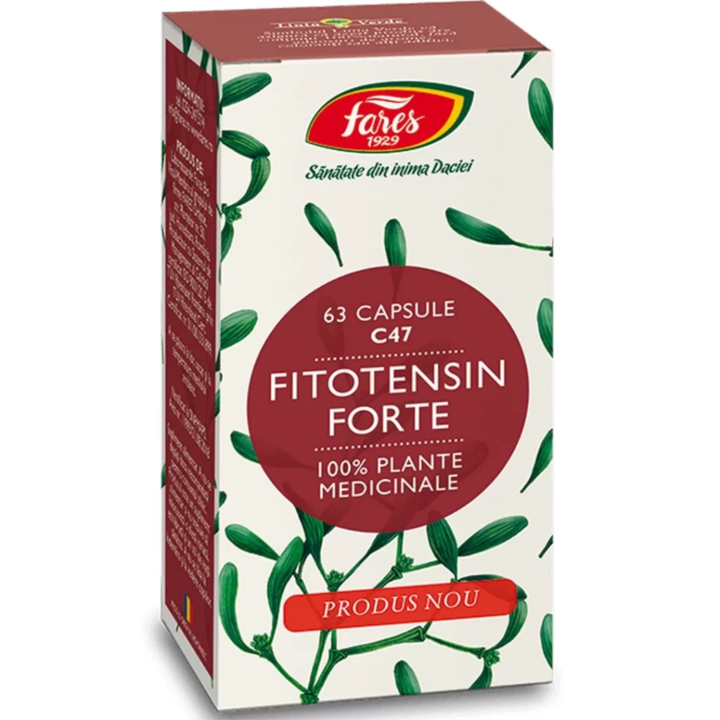 Fitotensin Forte C47 63 cp Fares