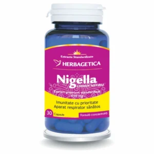 Nigella chimen negru 30cp Herbagetica