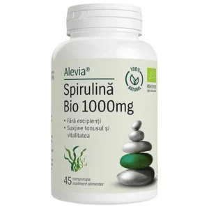 Spirulina BIO 1000mg 45cp Alevia