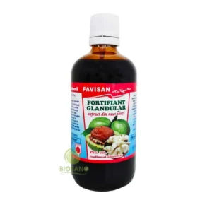 Fortifiant glandular cu extract din nuci verzi 100ml Favisan