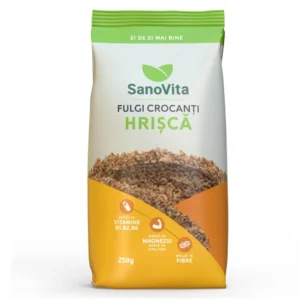Fulgi de hrisca crocanti 250g Sanovita