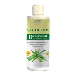 Gel de dus cu bicarbonat, aloe, galbenele si musetel 200ml Ceta Sibiu