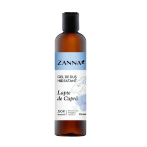 Gel de dus hidratant cu lapte de capra 250ml Zanna