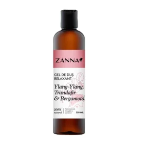 Gel de dus Relaxant  cu ylang-ylang si bergamota 250ml Zanna