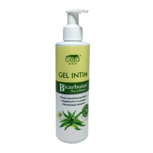 Gel intim cu Bicarbonat, Aloe si Musetel flacon cu pompita 200ml Ceta Sibiu