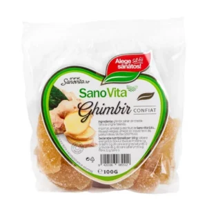 Ghimbir confiat 100g Sanovita