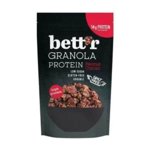 Granola proteica cu alune si cacao Fara Gluten BIO 300g Bettr