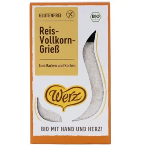 Gris din orez integral BIO Fara Gluten 250g Werz