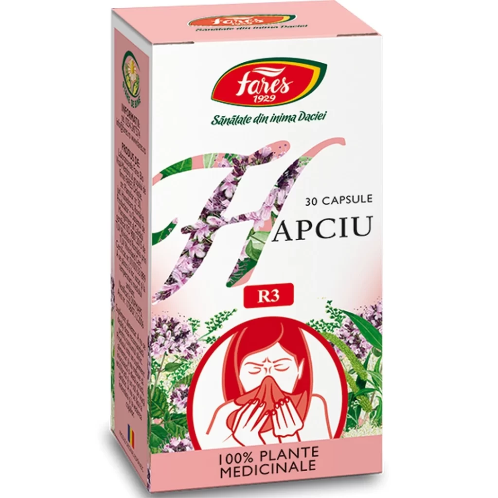 Hapciu – Raceala si Gripa (R3) 30cps Fares