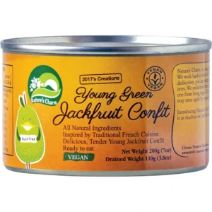 Jackfruit tanar, verde, marinat in ulei de masline 200g Nature`s Charm