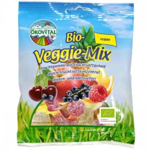 Jeleuri din fructe si legume BIO FARA GLUTEN SI LACTOZA 80g Okovital