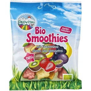 Jeleuri din piure de fructe BIO FARA GLUTEN SI LACTOZA 80g Okovital