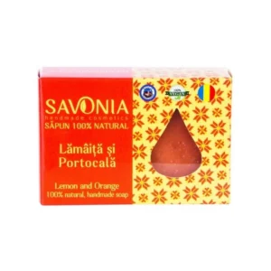 Sapun cu lamaita si portocala 90g Savonia