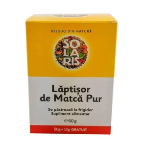 Laptisor de matca pur 50 g +10 g cadou Solaris
