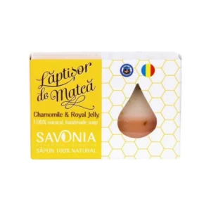 Sapun cu musetel si laptisor de matca 90g Savonia