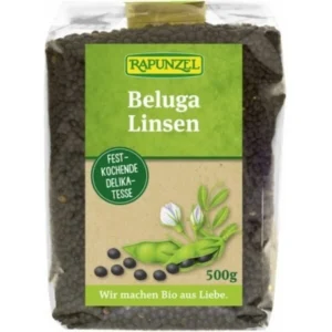 Linte beluga neagra mica BIO 500g Rapunzel