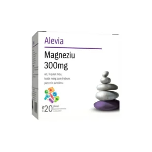 Magneziu 300mg Solubil 20 pl Alevia