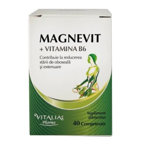 Magnevit + Vitamina B6 40cp Vitalia Pharma