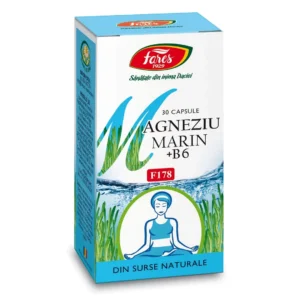 Magneziu marin + B6, F178, 30 cp Fares