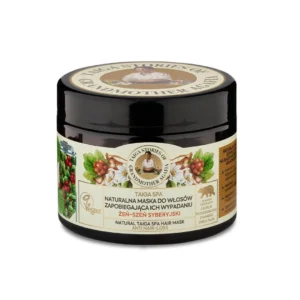 Masca de par impotriva caderii parului cu Ginseng Siberian 300ml Bunica Agafia