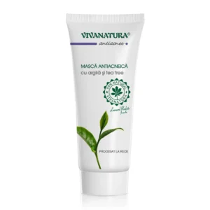 Masca antiacneica cu argila si tea tree 75 ml Vivanatura