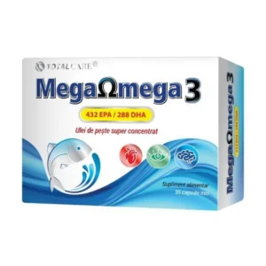 MegaOmega 3 Ulei de peste 30 cp Cosmo Pharm