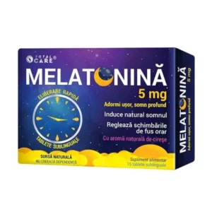 Melatonina 5 mg cu absorbtie ridicata 15 tb Cosmo Pharm
