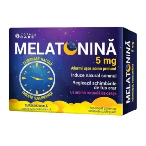 Melatonina 5 mg cu absorbtie ridicata 30 tb Cosmo Pharm
