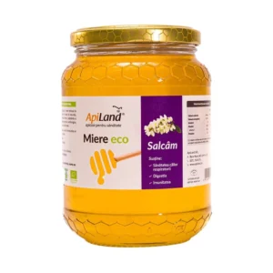 Miere cruda de salcam ECO 500g Apiland