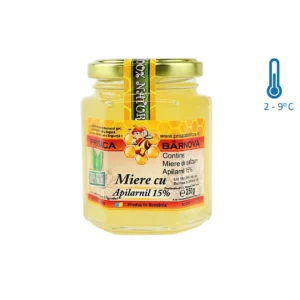 Miere cu apilarnil 15% 250g Prisaca Barnova