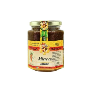 Miere cu catina uscata macinata 330g Prisaca Barnova