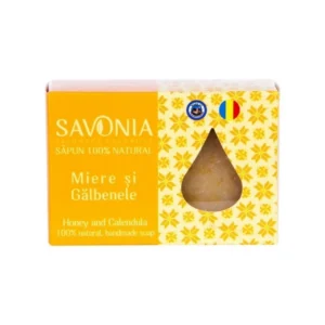Sapun cu miere si galbenele 90g Savonia