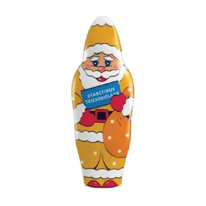 Mos Craciun de ciocolata cu lapte, fara zahar 18g Diabette