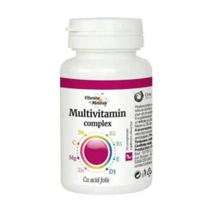 Multivitamine Complex cu Acid Folic 30 cp Dacia Plant