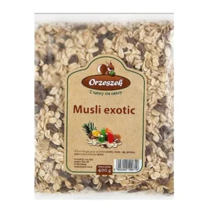 Musli exotic 400g Orzeszek