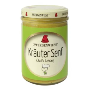 Mustar cu ierburi de Provence BIO Fara Gluten 160ml Zwergenwiese