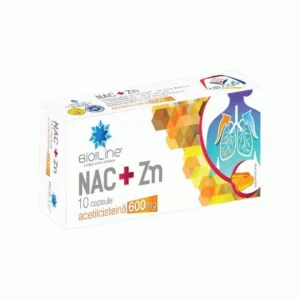 NAC + ZN  600 mg 10 cp BioSunLine