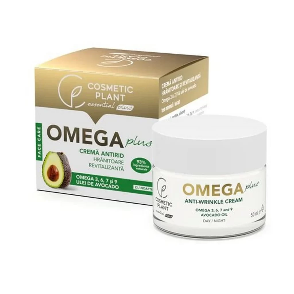 Omega Plus crema antirid hranitoare si revitalizanta 50ml Cosmetic Plant