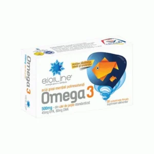 Omega 3 din ulei de peste 30 cp BioSunLine