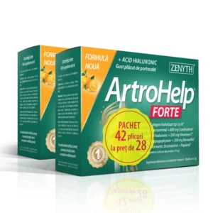 Pachet ArtroHelp Forte 28 plicuri x 5g + 14 pl CADOU Zenyth