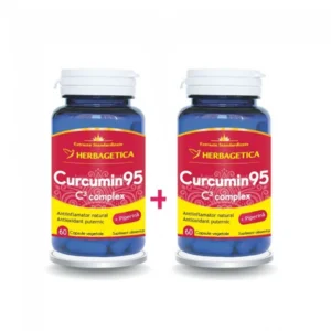 Pachet Curcumin95 C3 Complex 60 cp + 60 cp Herbagetica