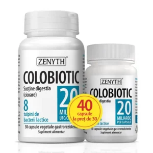 Pachet PROMO: Colobiotic 30 cp + 10cp GRATIS Zenyth