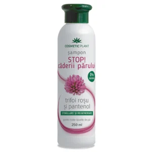 Sampon STOP! caderii parului cu trifoi rosu si pantenol 250ml Cosmetic Plant
