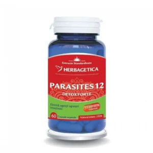 Parasites 12 Detox Forte 60 cp Herbagetica