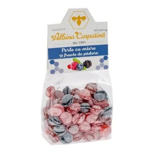 Perle cu miere si fructe de padure 100g Albina Carpatina