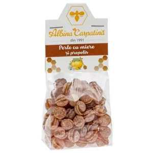 Perle cu miere si propolis 100g Albina Carpatina